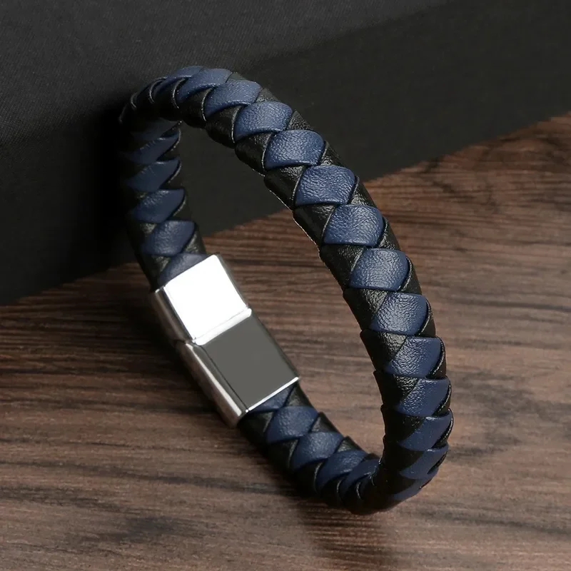 Pulsera catana negra y azul