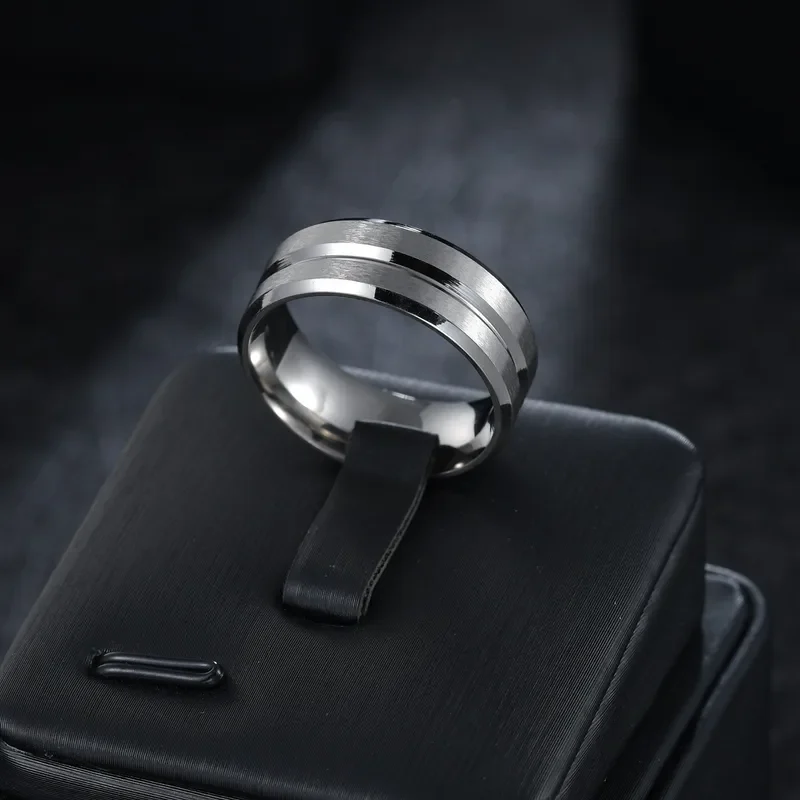 Anillo plateado