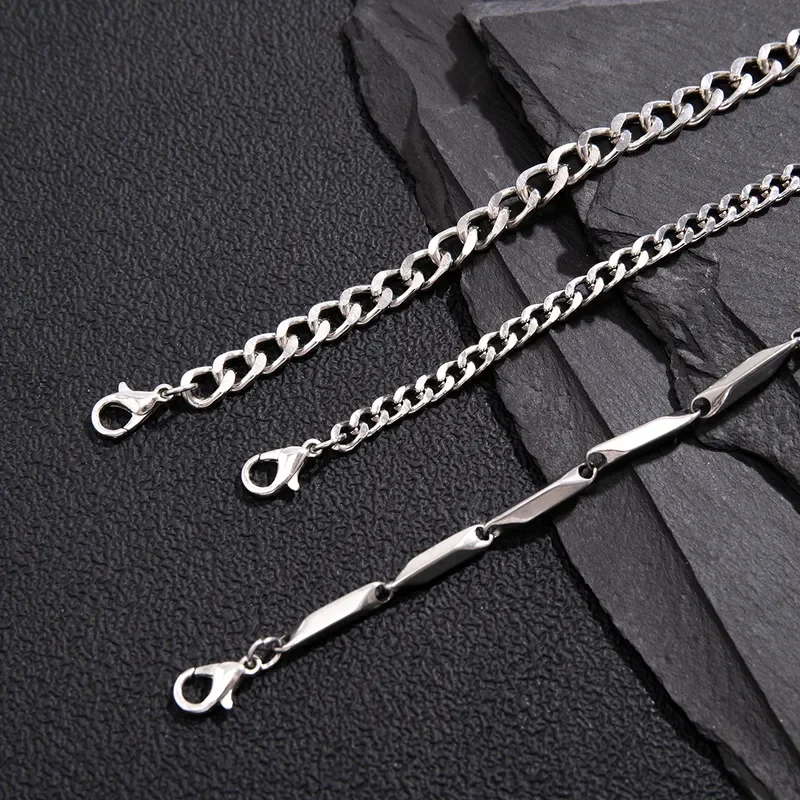 Conjunto de 3 pulseras de cadena (Fantasía) - Imagen 4