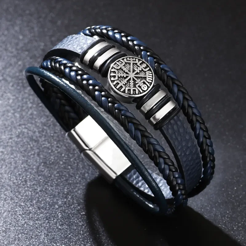Pulsera con brújula Vikinga (vegvisir)